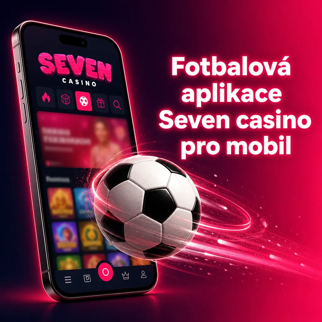 Mobilní aplikace Seven casino pro sázení na fotbal na Androidu a iOS s tiketem a živými kurzy