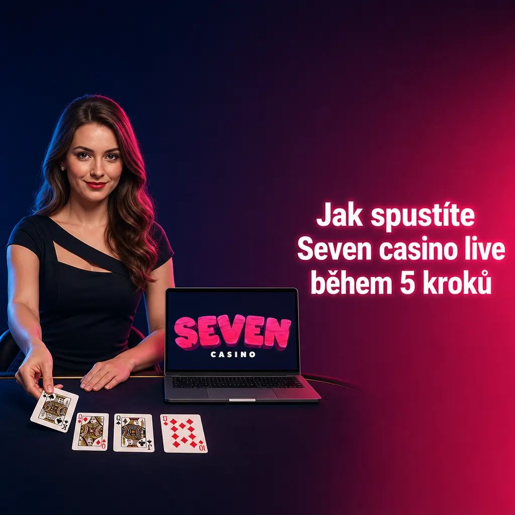 Návod v 5 krocích, jak spustit živé kasino Seven: registrace, vklad a výběr stolu