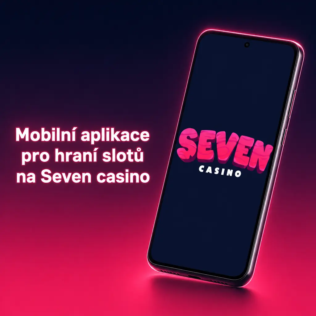 Mobilní aplikace Seven casino pro hraní slotů na Android a iOS s přehledným rozhraním a rychlým přístupem k automatům.