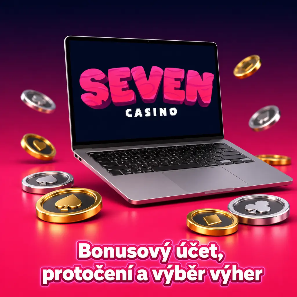 Bonusový účet Seven casino se zůstatkem, protočením a stavem výběru výher po ověření KYC