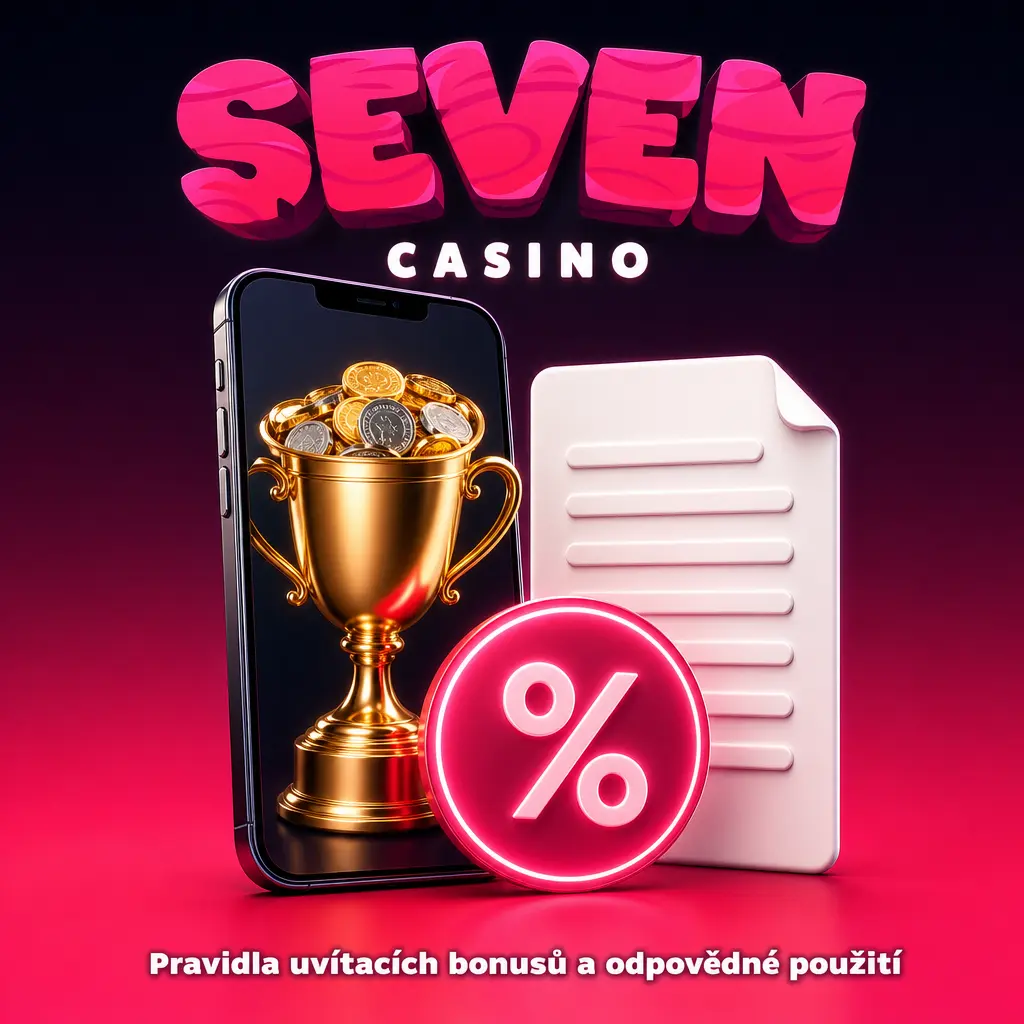 Pravidla uvítacího bonusu Seven casino pro vklady, protočení, výběry a odpovědné nastavení limitů
