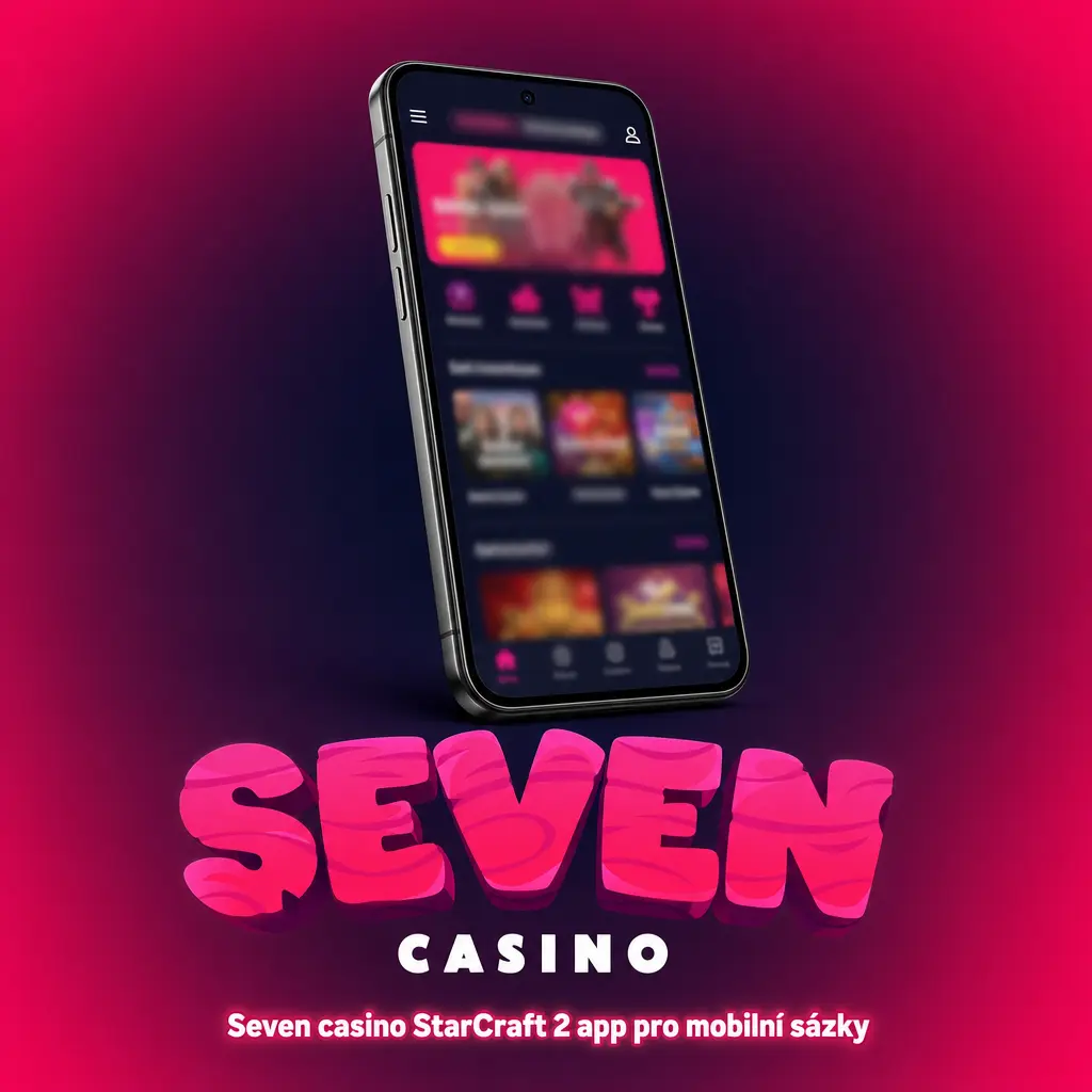 Mobilní aplikace Seven casino pro sázky na StarCraft 2 s tiketem, vklady a live eSports nabídkou