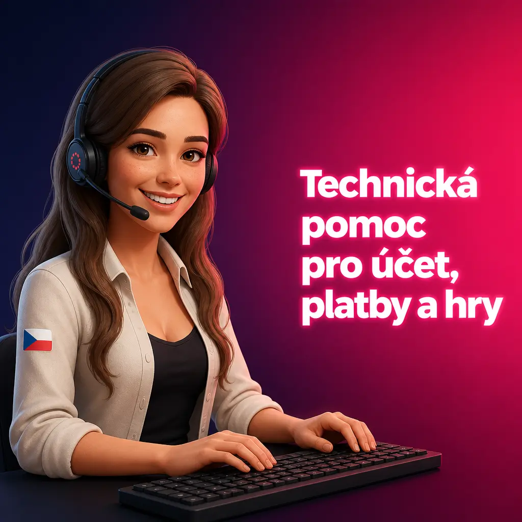 Technická podpora Seven casino pro přihlášení, platby a chyby her s údaji k řešení problému