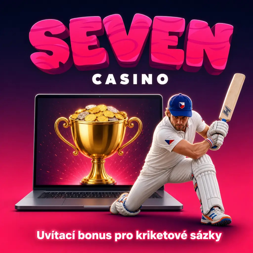 Uvítací bonus Seven casino až 450 % do 7 500 EUR pro kriketové sázky