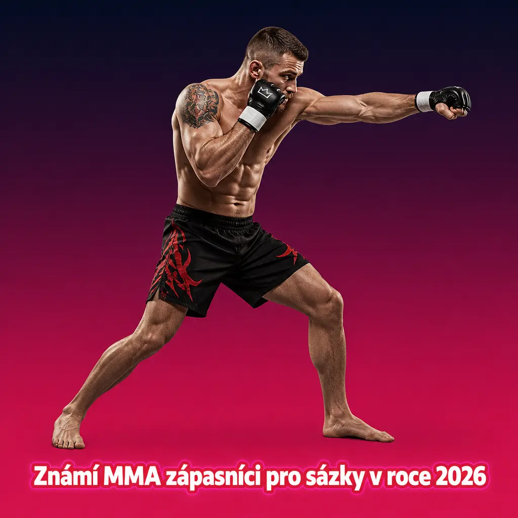 Známí MMA zápasníci pro sázky v roce 2026 včetně UFC a Oktagon jmen