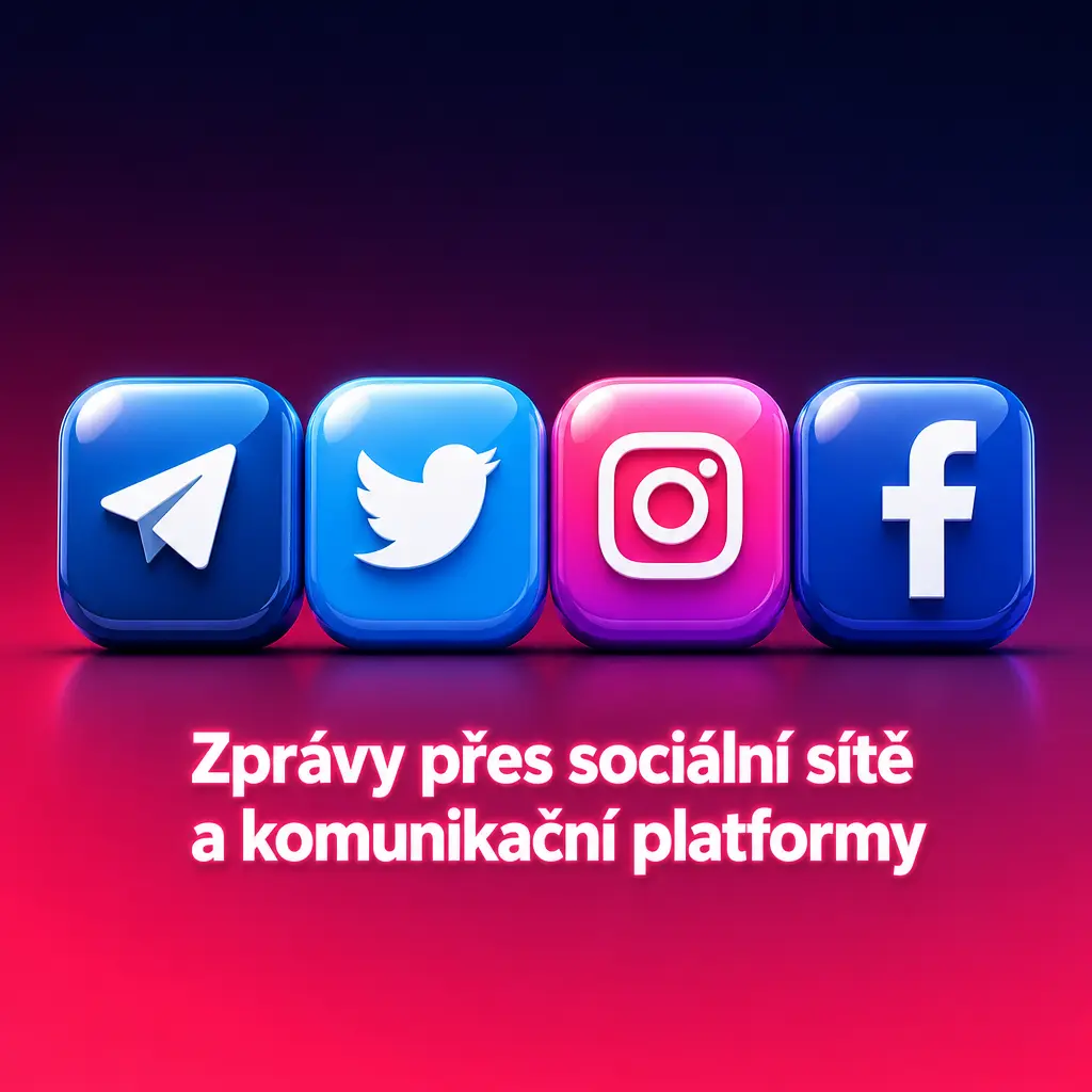 Bezpečná komunikace přes sociální sítě bez sdílení citlivých údajů